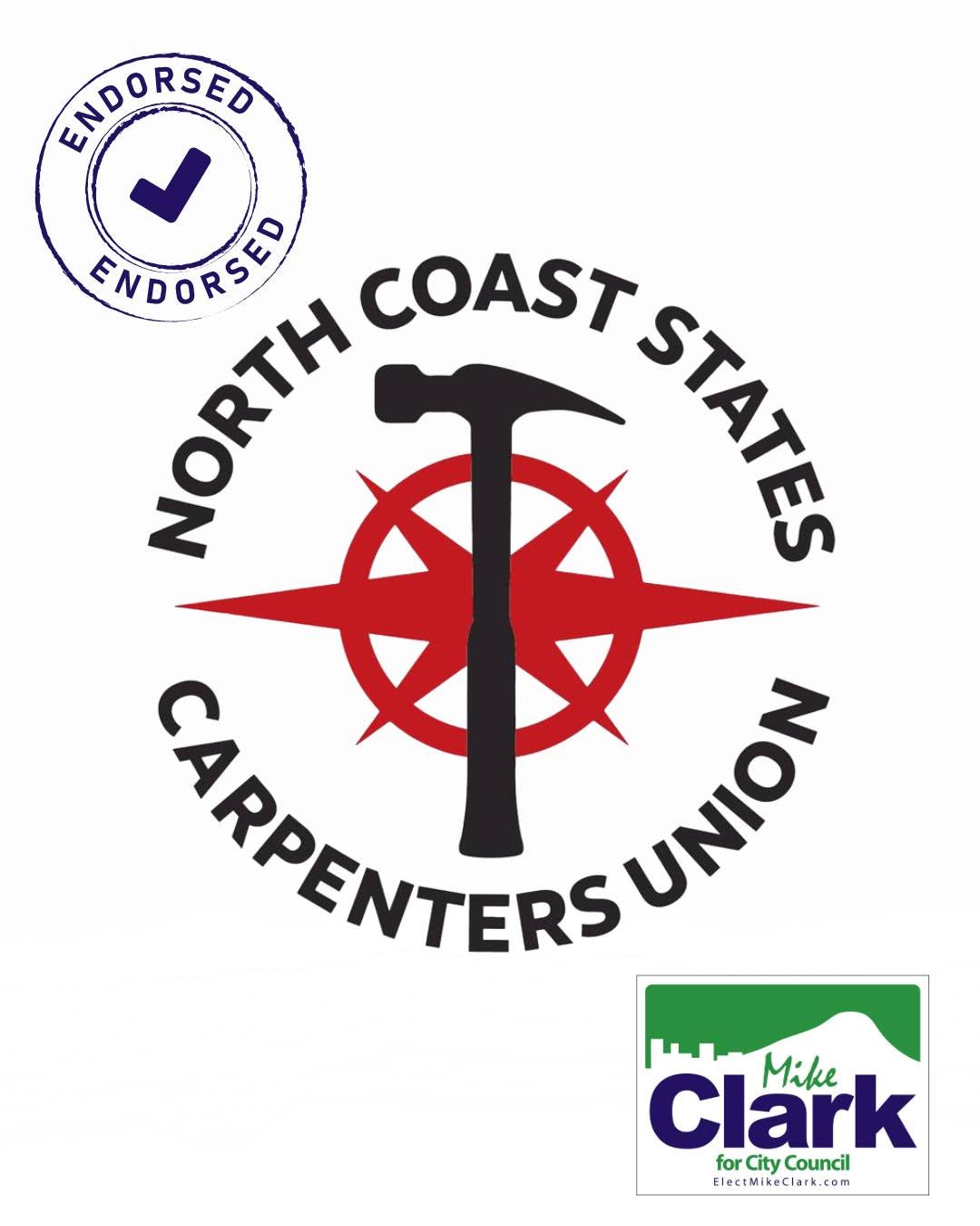 North Coast States Carpenters Union logo
